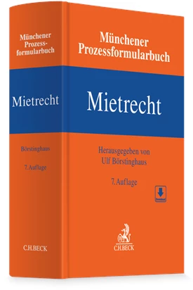 Münchener Prozessformularbuch Mietrecht – C.H.BECK